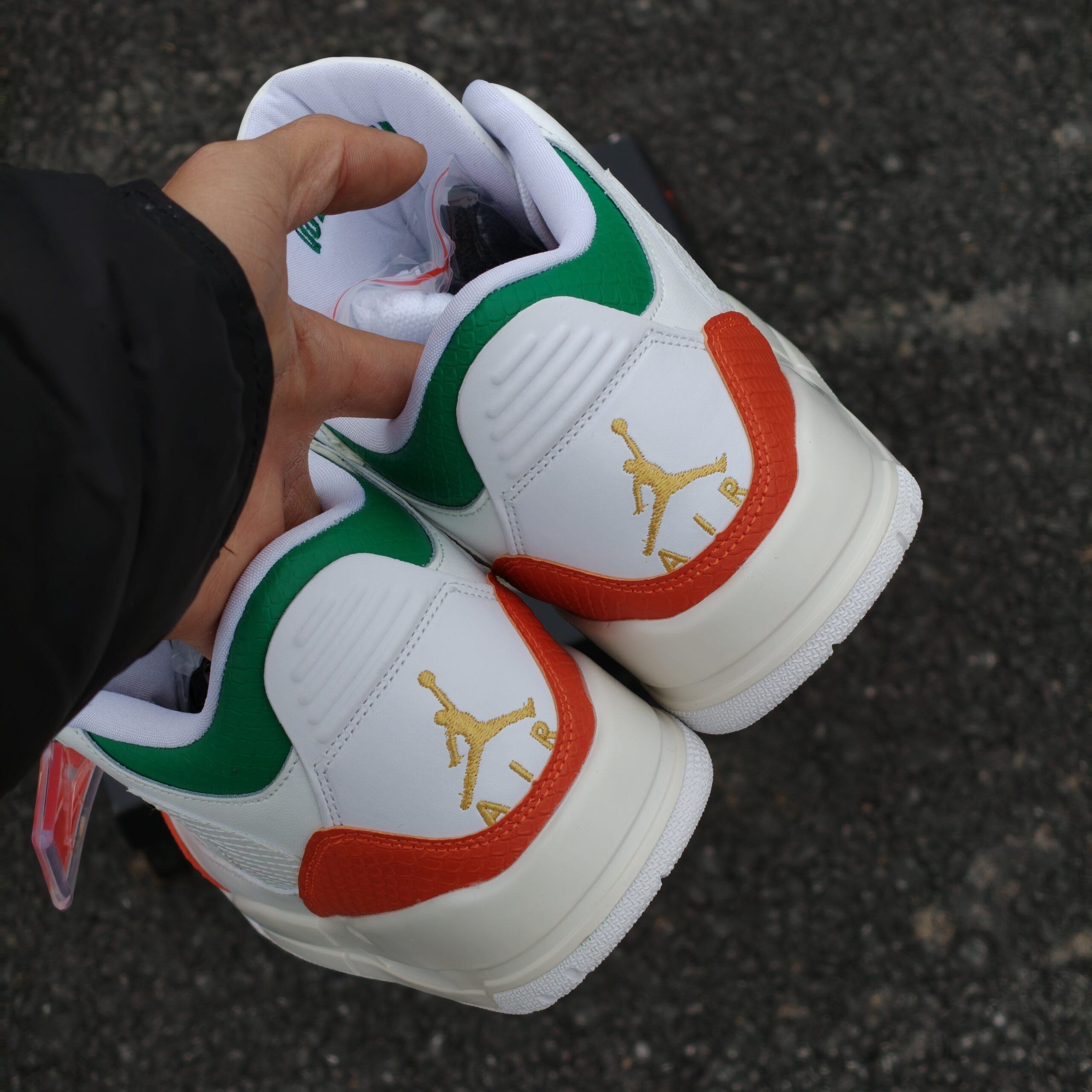 Giày Nike Air Jordan 3 Retro Mexico El Vuelo Trắng Xanh Đỏ Vàng IO1752-100 - Koisneaker - Ảnh 4