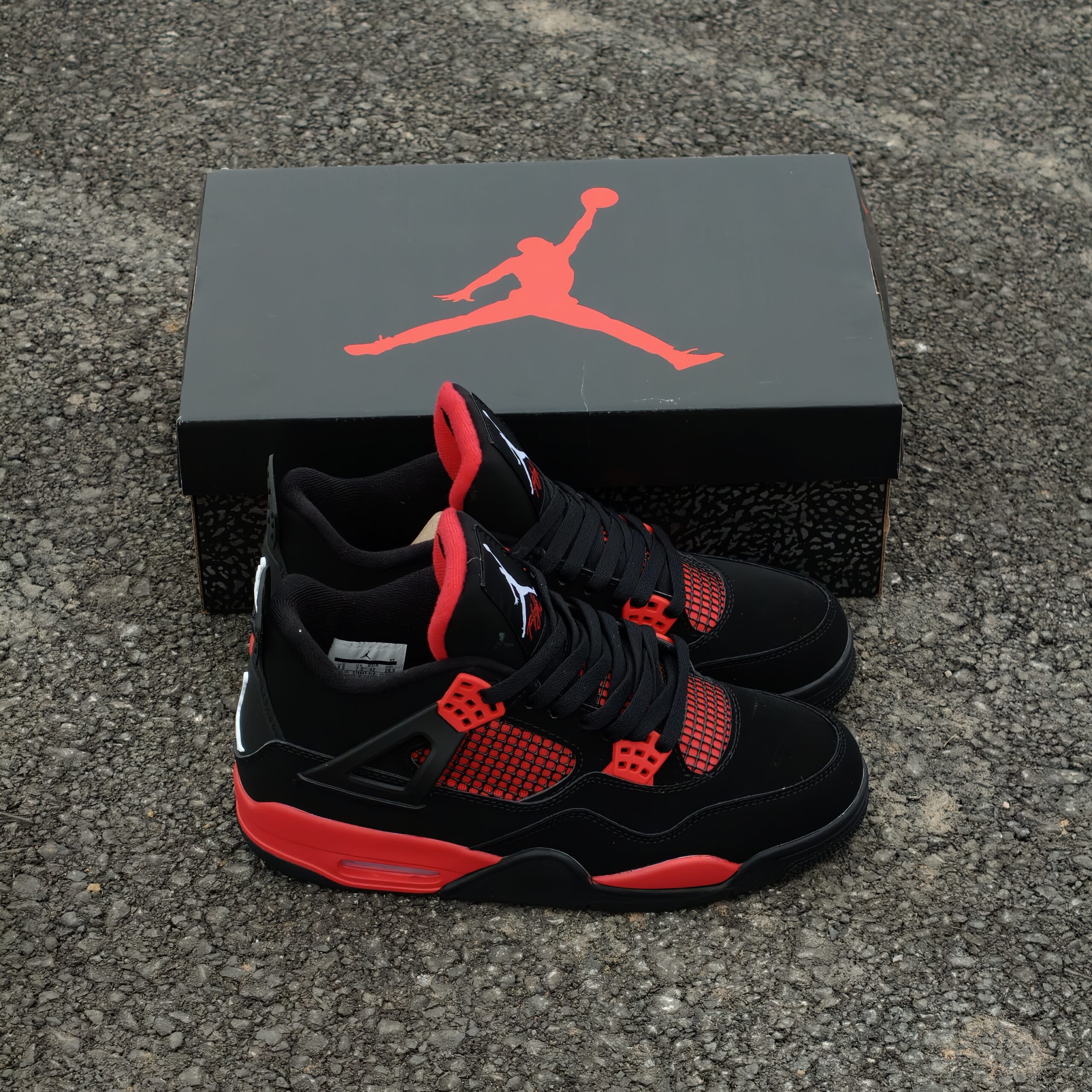 Giày Nike Air Jordan 4 "Red Thunder" - Koisneaker