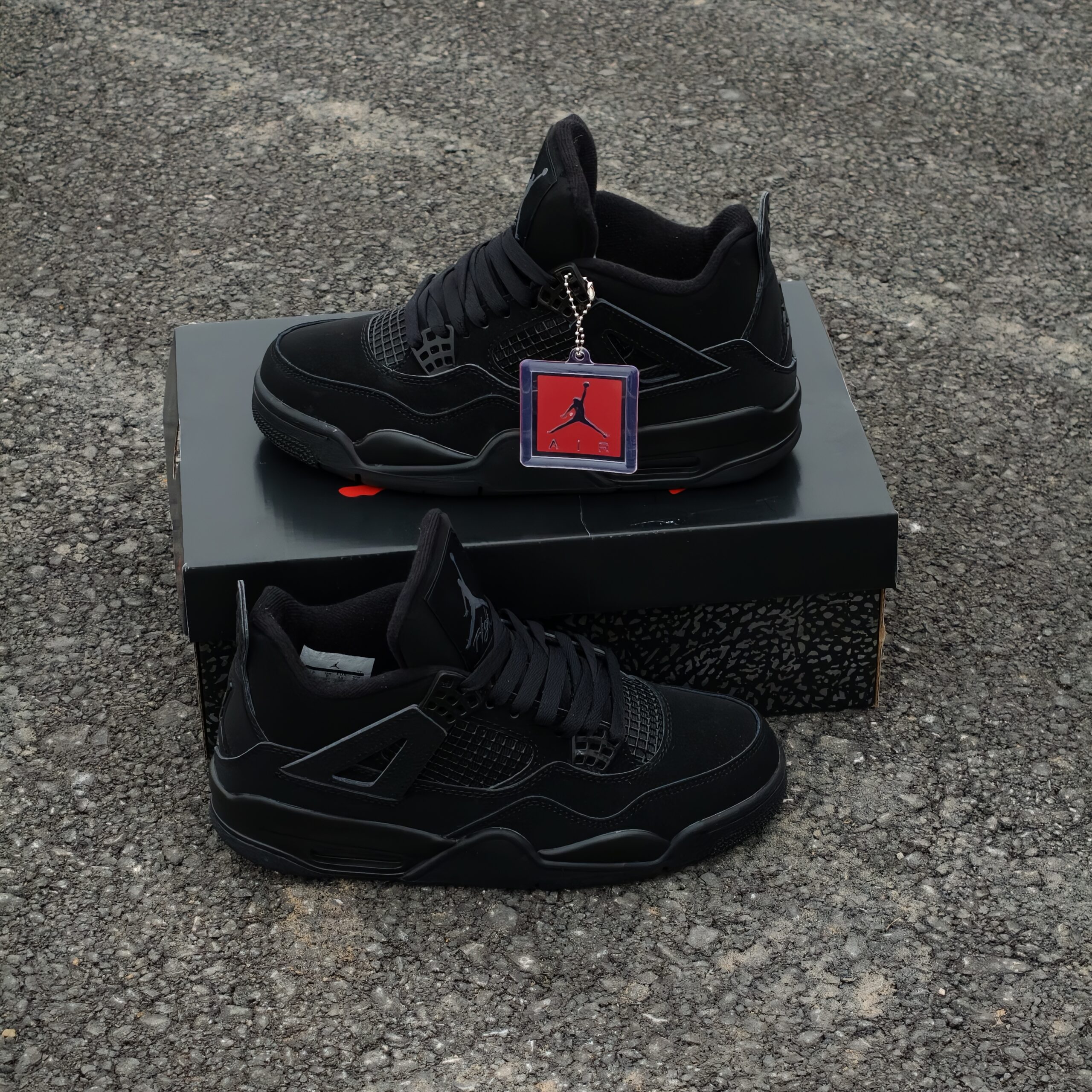 Giày Nike Air Jordan 4 Retro ‘Black Cat’ 2020 - Koisneaker - Ảnh 3