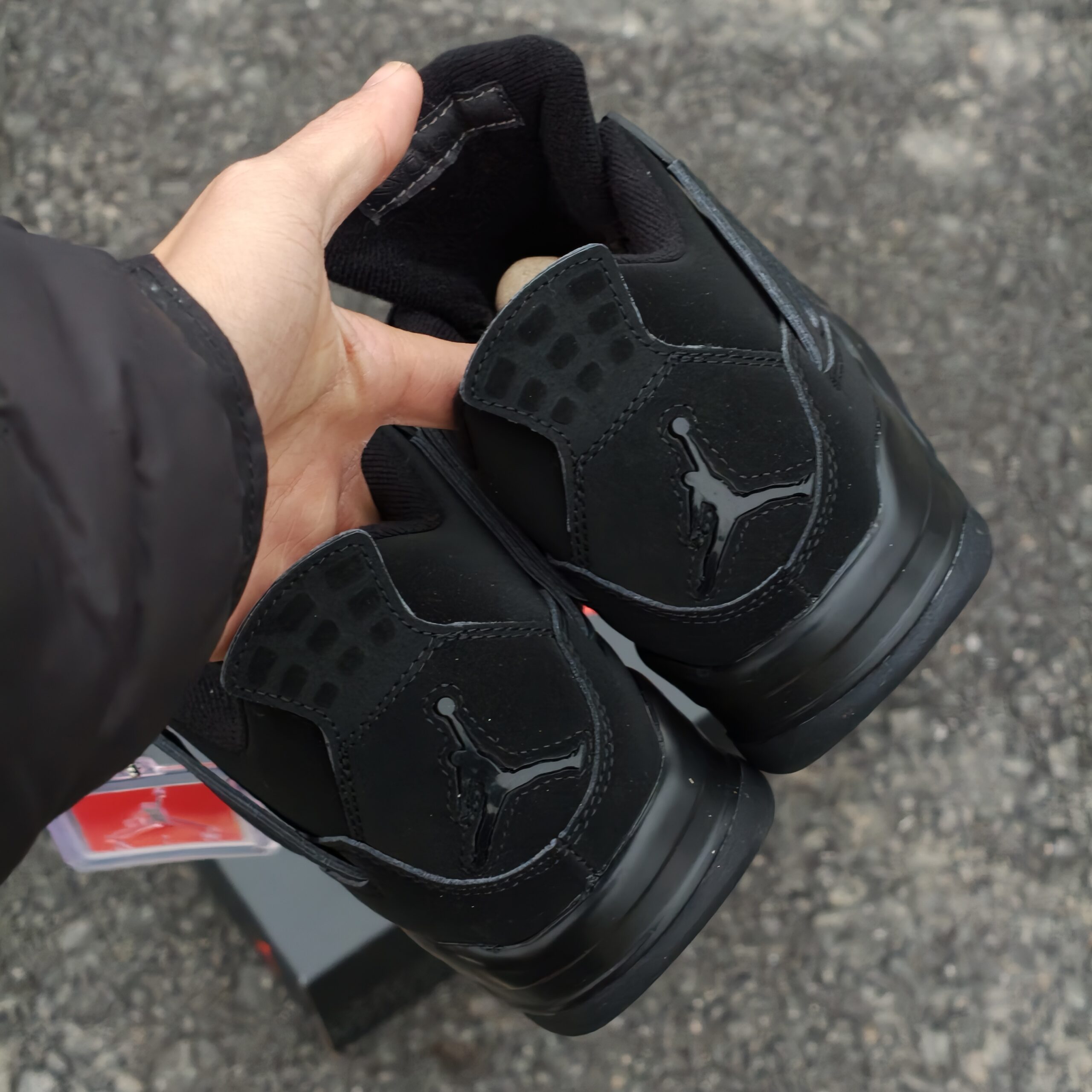 Giày Nike Air Jordan 4 Retro ‘Black Cat’ 2020 - Koisneaker - Ảnh 4