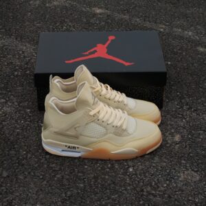 Nike Air Jordan 4 Retro Off-White Sail - Koisneaker