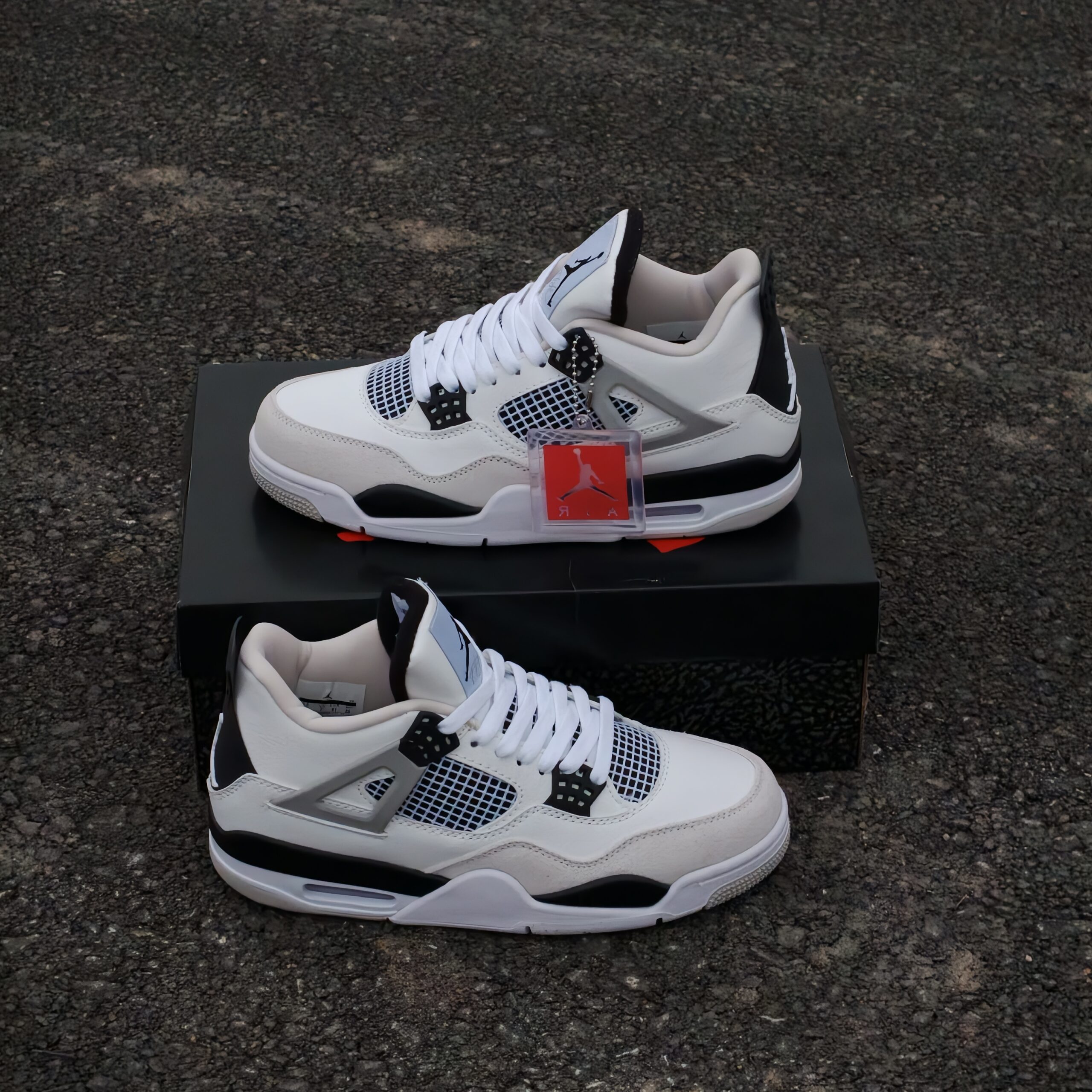 Giày Nike Air Jordan 4 Retro ‘Military Black’ - Koisneaker - Ảnh 5