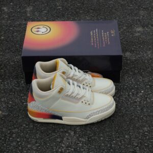 Giày Nike Air Jordan 3 x J Balvin ‘Medellín Sunset’ Like Auth - Koisneaker