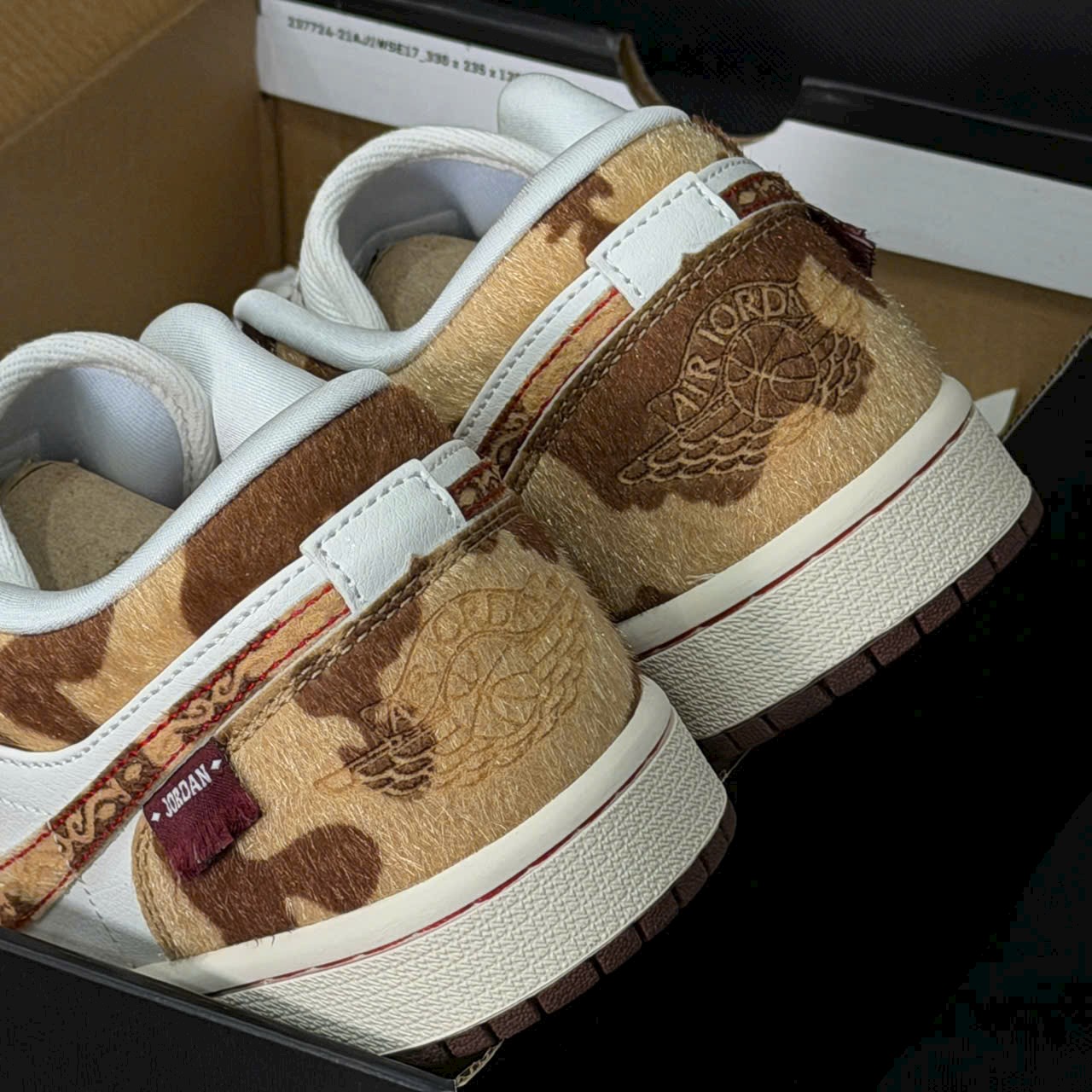 Giày Nike Air Jordan 1 Low SE CNY ‘Sail Chocolate’ Kỉ Niệm 2026 - Koisneaker - Ảnh 5