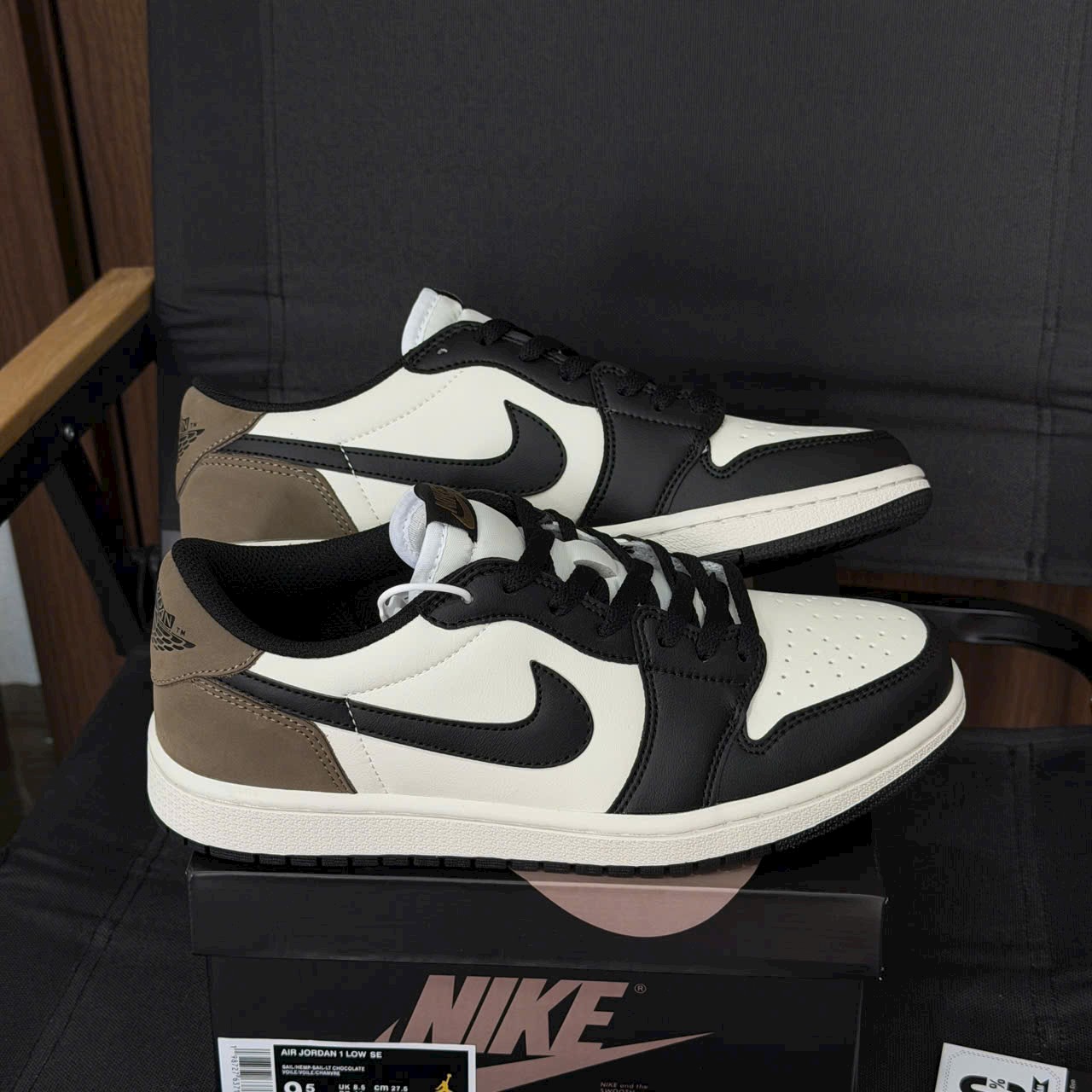 Giày Thể Thao Nike Air Jordan 1 Retro Low OG Mocha - Koisneaker - Ảnh 2