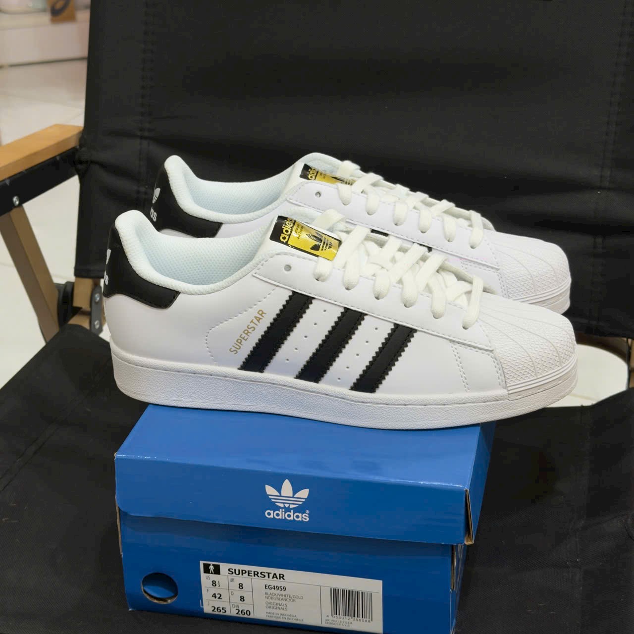 Giày Adidas Superstar XLG ‘White Black’ - Koisneaker