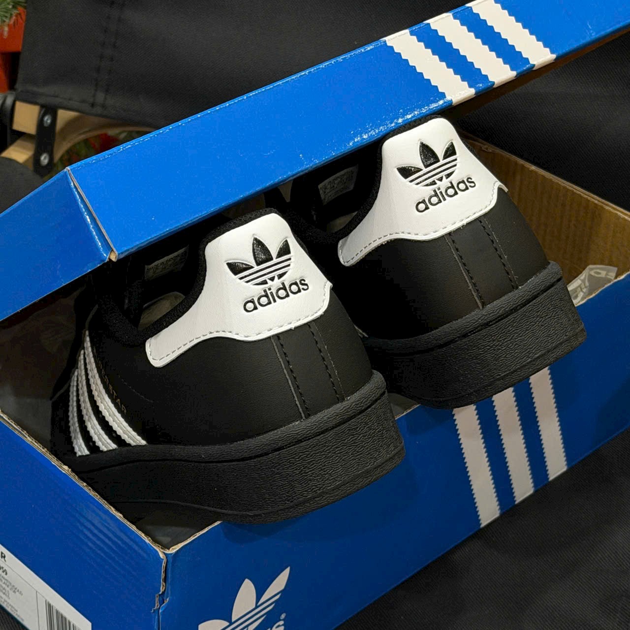 Giày Adidas Superstar Core Black White - Koisneaker - Ảnh 5