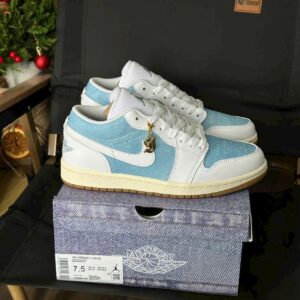 Giày Nike Air Jordan 1 Low SE ‘Worn Blue’ - Koisneaker