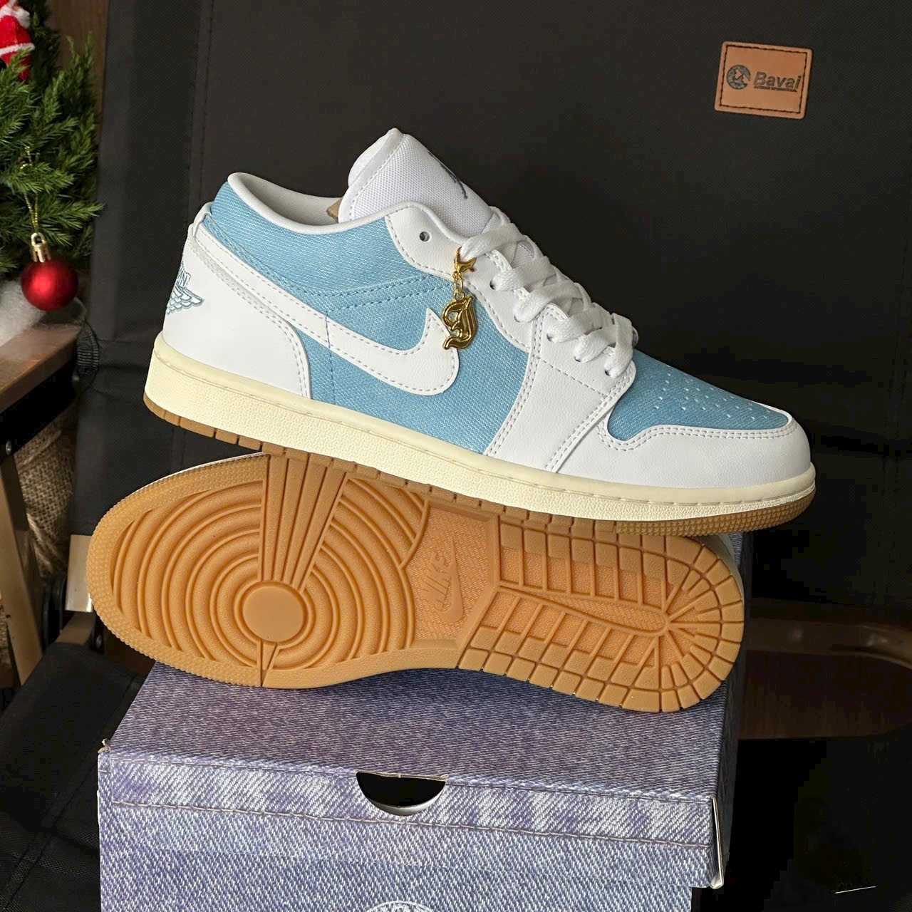 Giày Nike Air Jordan 1 Low SE ‘Worn Blue’ - Koisneaker - Ảnh 2