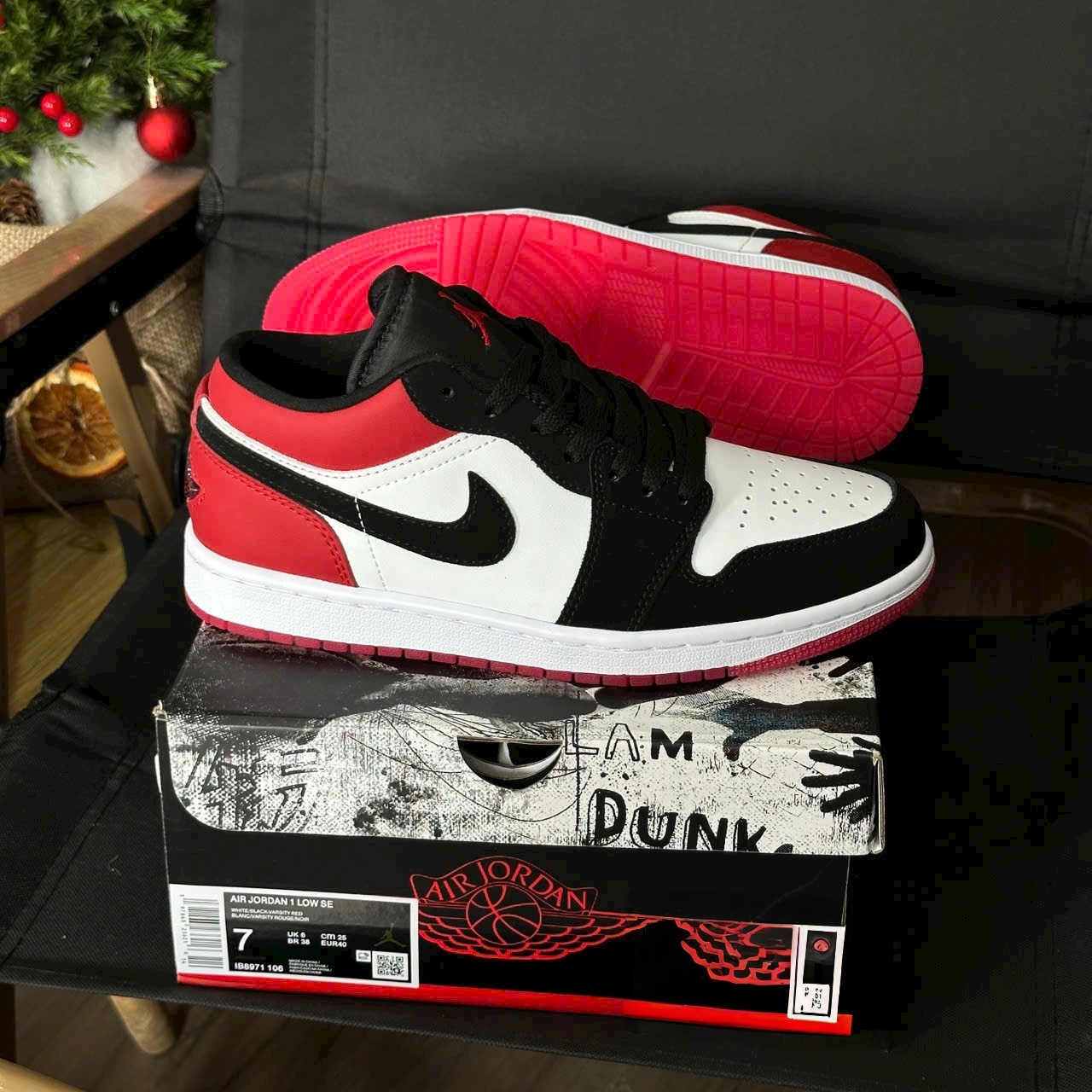 Giày Nike Air Jordan 1 Low SE ‘Black Toe 2025’ - Koisneaker - Ảnh 2