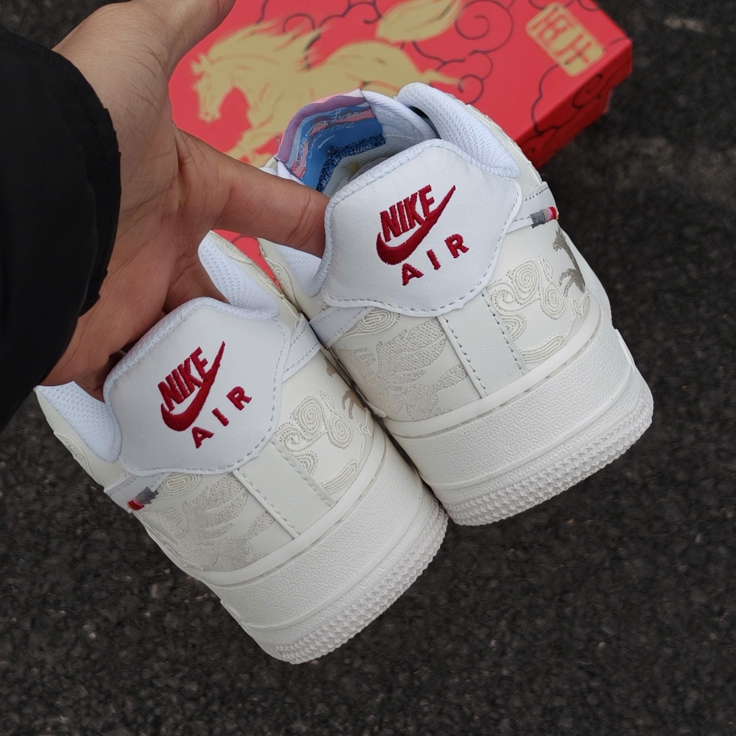 Giày Nike Air Force 1 Low ‘Pegasus Pack Phantom’ Kỉ Niệm Tết 2026 - Koisneaker - Ảnh 7