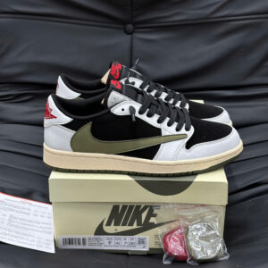 Giày Nike Air Jordan 1 Travis Scott ‘Olive’ - Koisneaker