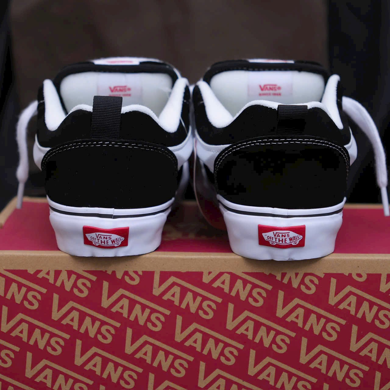 Giày Knu Skool Black White, Phối Màu Trắng Đen - Koisneaker - Ảnh 5