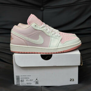 Giày Nike Air Jordan 1 Low SE trong phối màu Light Soft Pink/Orewood Brown - KoiSneaker
