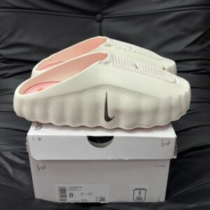 Dép Nike Mind 001 Phong Cách Pre-game Mule Nam, Nữ Trend 2026 Màu Kem - Koisneaker