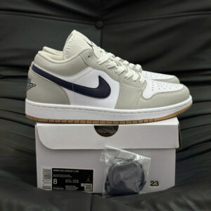 Giày Low Nike Air Jordan 1 Low Georgetown Xám Xanh Navy - Koisneaker