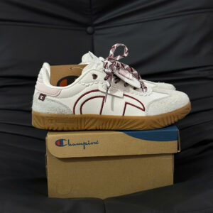 Giày Sneaker Nữ Champion Heart, Giày Champion Màu Trắng Đỏ - Koisneaker